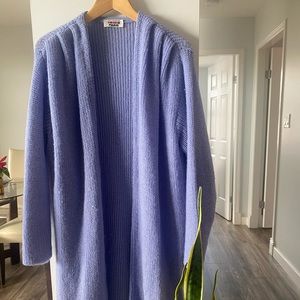 100% WOOL Vintage Rodier Paris Long Cardigan